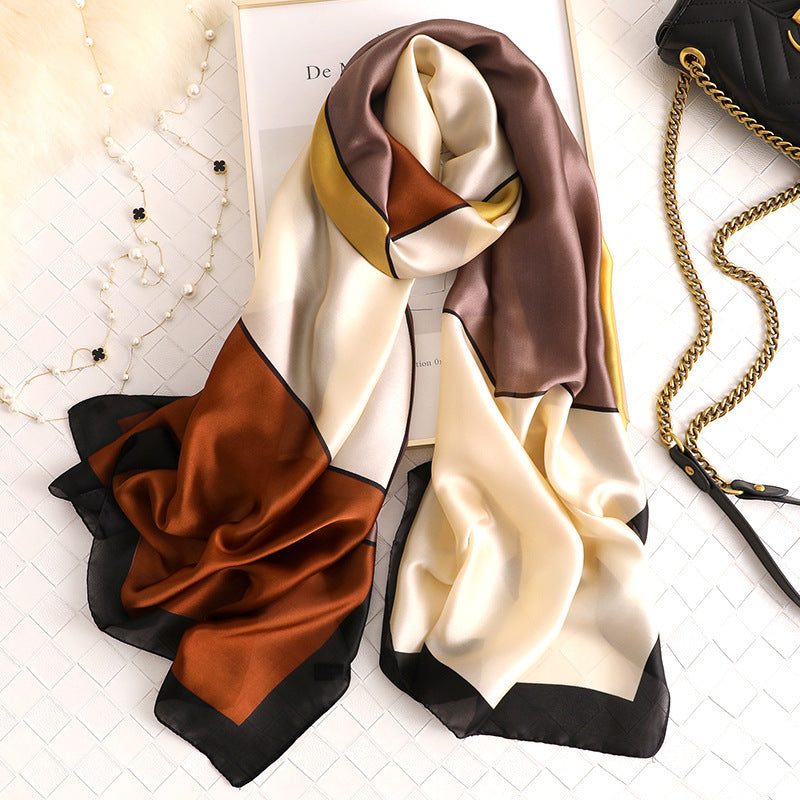 Matching colour travel sunscreen scarves Matching colour travel sunscreen scarves