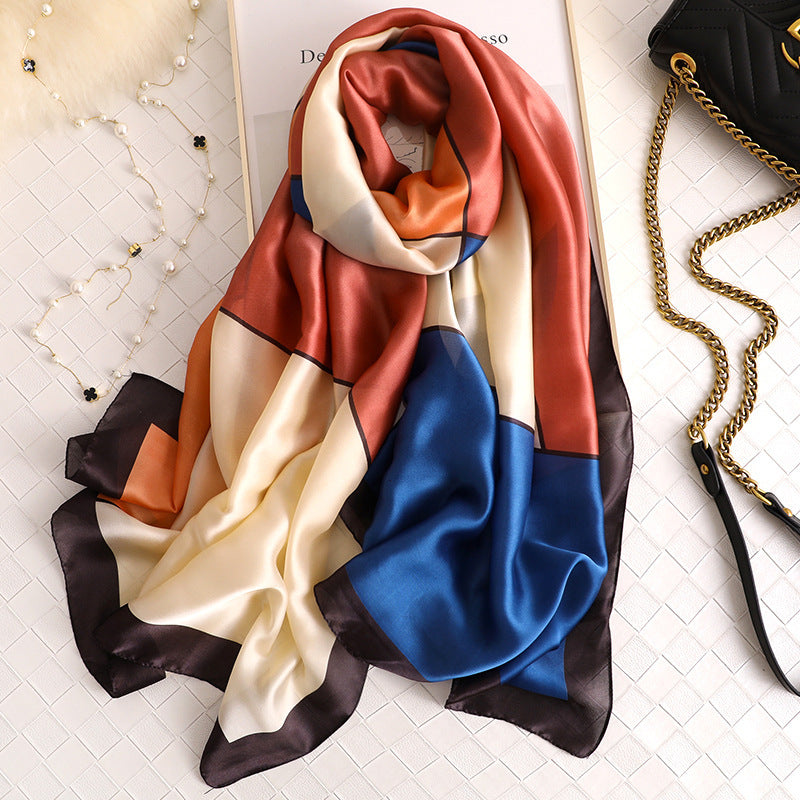 Matching colour travel sunscreen scarves Matching colour travel sunscreen scarves