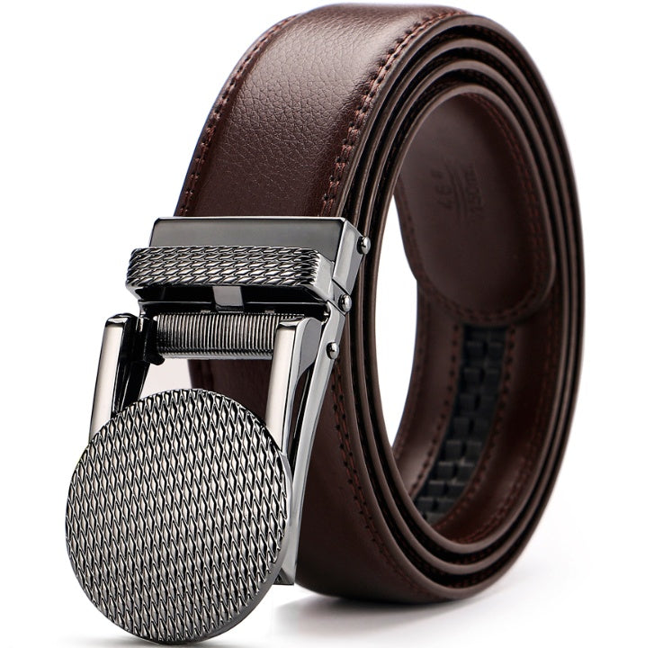 Adjustable Holeless Leather Belts Adjustable Holeless Leather Belts