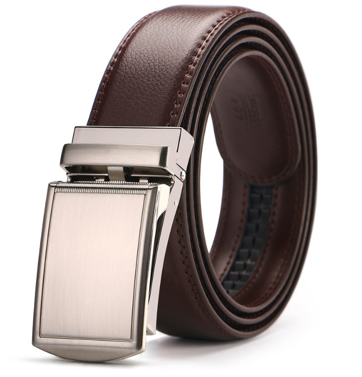 Adjustable Holeless Leather Belts Adjustable Holeless Leather Belts