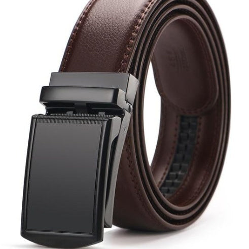 Adjustable Holeless Leather Belts Adjustable Holeless Leather Belts